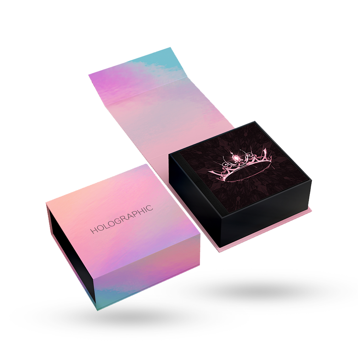 Custom Holographic Boxes for Premium Products and Packaging